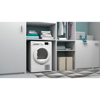 Indesit Dryer I3 D81W UK White Lifestyle perspective