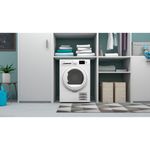 Indesit Dryer I3 D81W UK White Lifestyle frontal