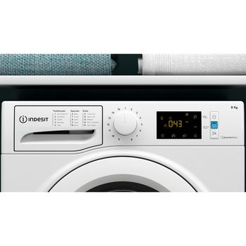 Indesit Dryer I3 D81W UK White Lifestyle control panel