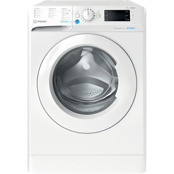 Indesit Washing machine Freestanding BWE 91485X W UK N White Front loader B Frontal