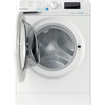 Indesit Washing machine Freestanding BWE 91485X W UK N White Front loader B Frontal open