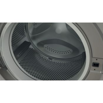 Indesit Washing machine Freestanding BWA 81485X S UK N Silver Front loader B Drum