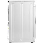 Indesit Washing machine Freestanding BWA 81485X S UK N Silver Front loader B Back / Lateral