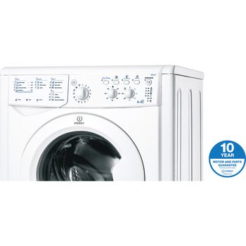 Indesit-Washer-dryer-Free-standing-IWDC-6105--UK--White-Front-loader-Award