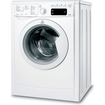 Indesit-Washer-dryer-Free-standing-IWDE-7125-B--UK--White-Front-loader-Perspective