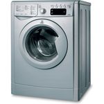 Indesit-Washer-dryer-Free-standing-IWDE-7125-S--UK--Silver-Front-loader-Perspective