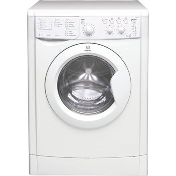 Indesit-Washer-dryer-Free-standing-IWDC-6143--UK--White-Front-loader-Frontal