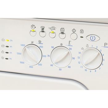 Indesit-Washing-machine-Built-in-IWME-147--UK--White-Front-loader-A--Control-panel