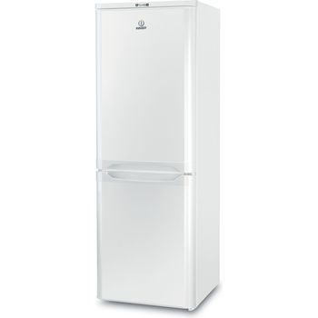 Indesit-Fridge-Freezer-Free-standing-NCAA-55--UK--White-2-doors-Perspective