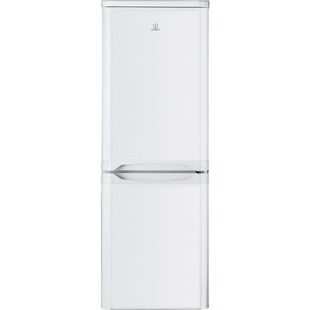 Indesit-Fridge-Freezer-Free-standing-NCAA-55--UK--White-2-doors-Frontal