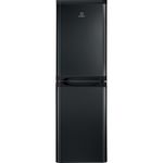 Indesit-Fridge-Freezer-Free-standing-CAA-55-K--UK--Black-2-doors-Frontal