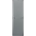 Indesit-Fridge-Freezer-Free-standing-CAA-55-S--UK--Silver-2-doors-Frontal