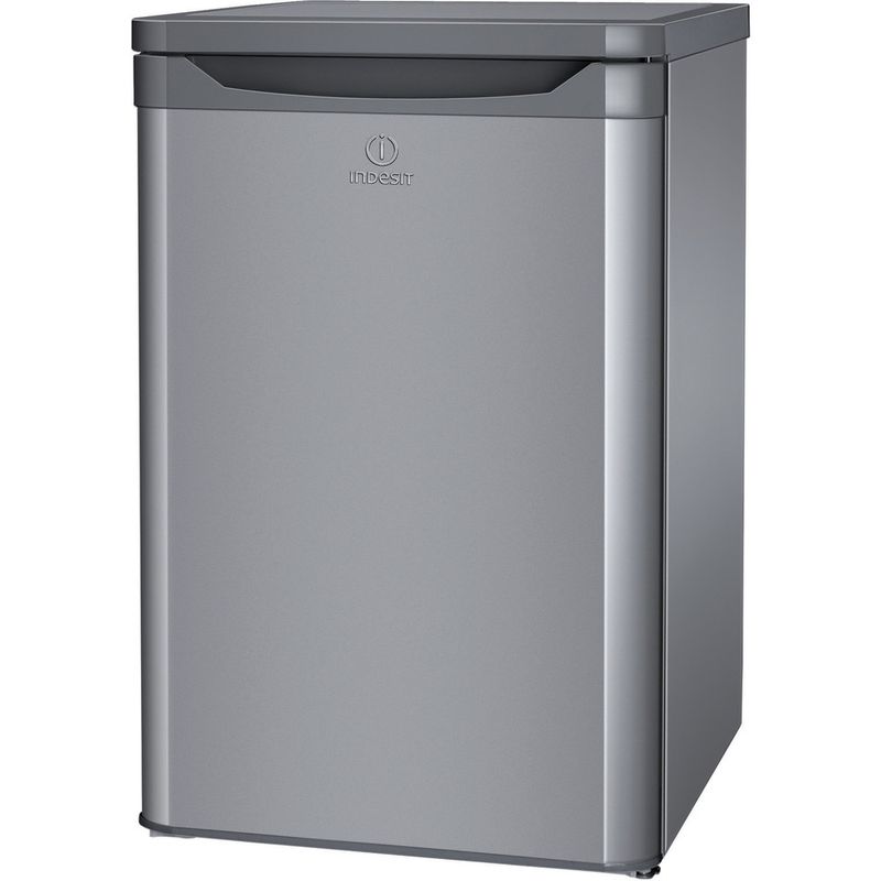 Indesit-Refrigerator-Free-standing-TFAA-10-SI--UK--Silver-Perspective