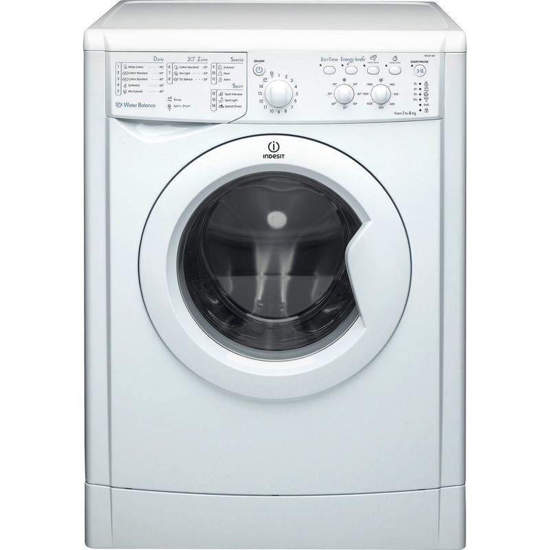 Indesit-Washing-machine-Free-standing-IWC-81481-ECO--UK--White-Front-loader-A--Frontal