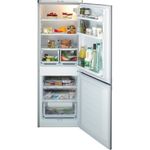 Indesit-Fridge-Freezer-Free-standing-NCAA-55-S--UK--Silver-2-doors-Frontal-open