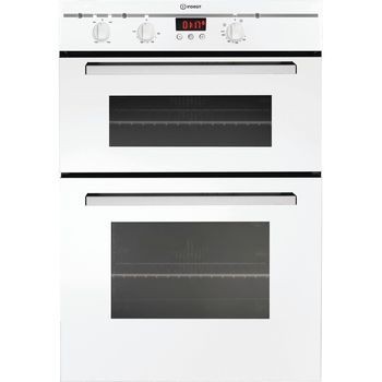 Indesit-Double-oven-FIMD-23--WH--S-White-A-Frontal