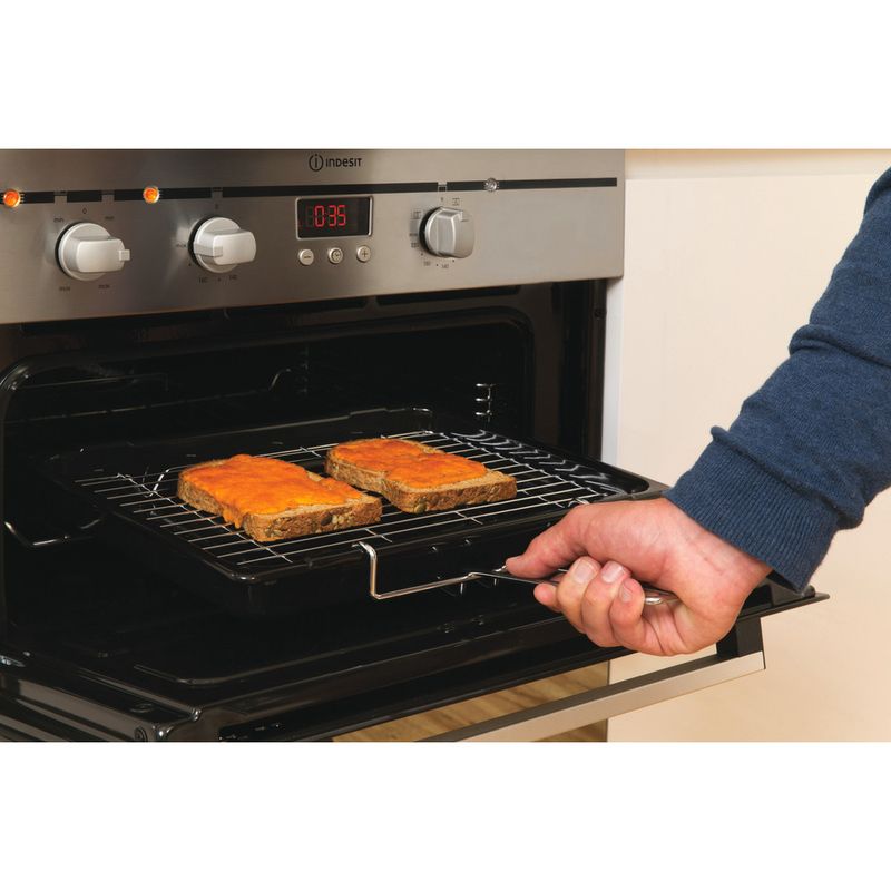 Built in double oven Indesit FIMU 23 IX S