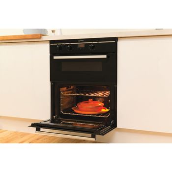 Indesit-Double-oven-FIMU-23--BK--S-Black-B-Lifestyle_Perspective_Open