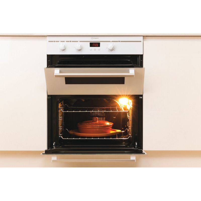 Indesit-Double-oven-FIMU-23--WH--S-White-B-Lifestyle_Frontal_Open