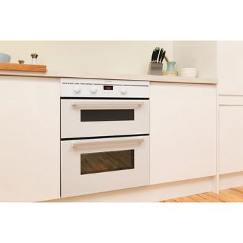 Indesit Double oven FIMU 23 (WH) S White B Lifestyle perspective