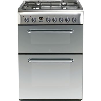 Indesit-Double-Cooker-KDP60SE-S-Inox-B-Stainless-steel-Frontal