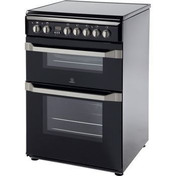 Indesit-Double-Cooker-ID60C2-K--S-Black-B-Vitroceramic-Perspective