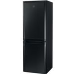 Indesit-Fridge-Freezer-Free-standing-NCAA-55-K-UK-Black-2-doors-Perspective