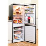 Indesit-Fridge-Freezer-Free-standing-NCAA-55-K-UK-Black-2-doors-Lifestyle-perspective-open