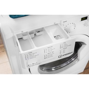 Indesit-Washer-dryer-Free-standing-IWDD-6105-B-ECO-UK-White-Front-loader-Drawer