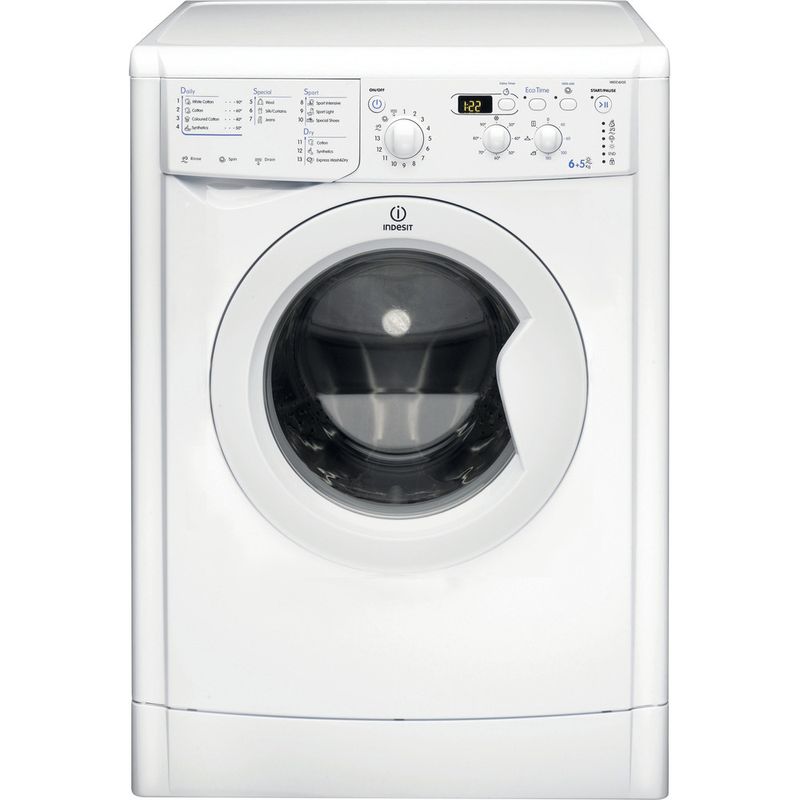 Indesit-Washer-dryer-Free-standing-IWDD-6105-B-ECO-UK-White-Front-loader-Frontal