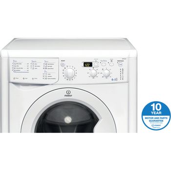 Indesit-Washer-dryer-Free-standing-IWDD-6105-B-ECO-UK-White-Front-loader-Award
