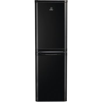 Indesit-Fridge-Freezer-Free-standing-DAA-55-NF-K-UK-Black-2-doors-Frontal