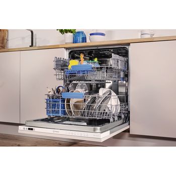 Indesit-Dishwasher-Built-in-DIFP-28T9-A-UK-Full-integrated-A-Lifestyle-perspective-open