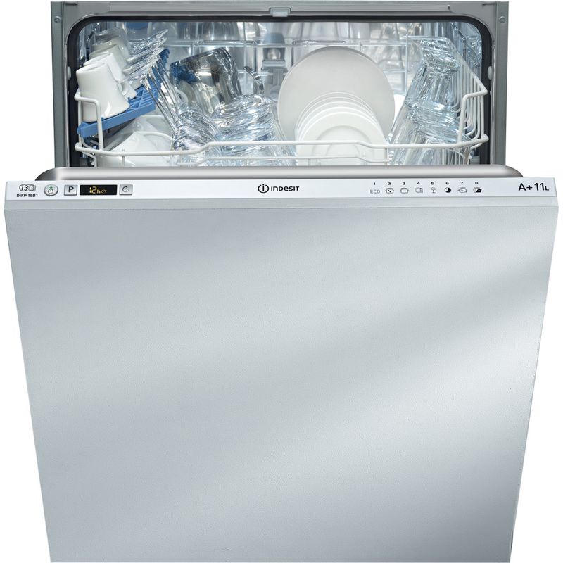 Indesit-Dishwasher-Built-in-DIFP-18B1-UK-Full-integrated-A-Frontal