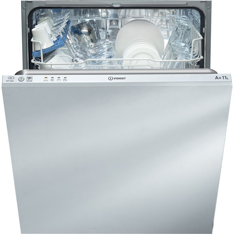 Indesit-Dishwasher-Built-in-DIF-04B1-UK-Full-integrated-A-Frontal