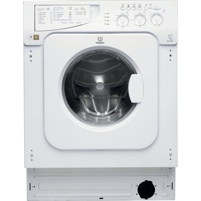Indesit-Washing-machine-Built-in-IWME-146-UK-White-Front-loader-A--Frontal