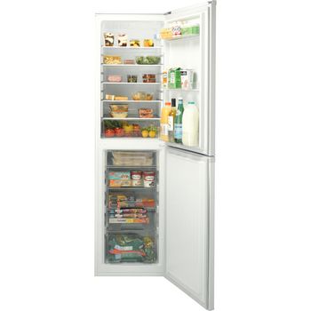 Indesit-Fridge-Freezer-Free-standing-CVTAA-55-NF-UK-White-2-doors-Frontal-open