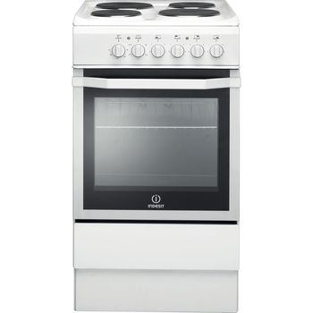 Indesit-Cooker-I5ESH-W--UK-White-Frontal