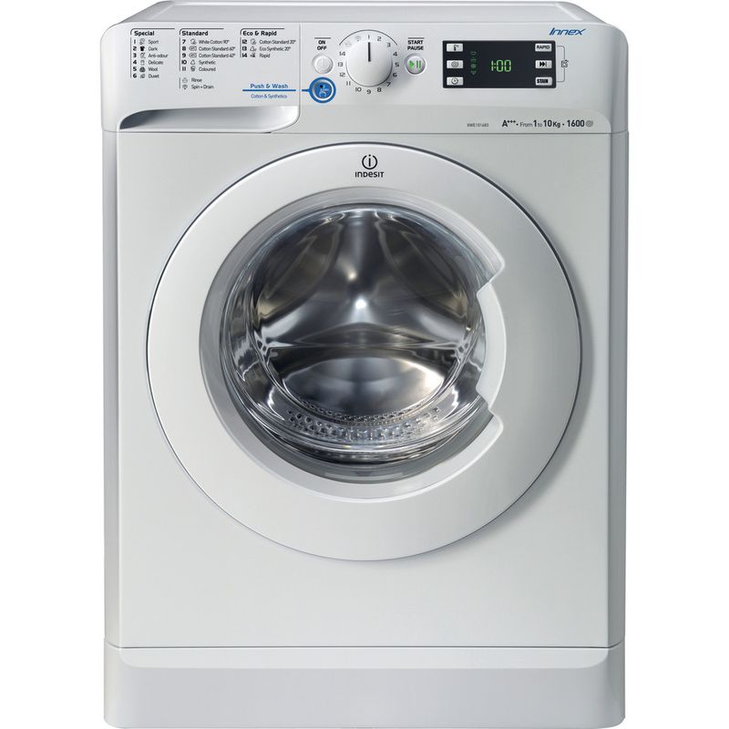 Indesit-Washing-machine-Free-standing-XWE-101683-W-UK-White-Front-loader-A----Frontal