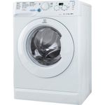 Indesit-Washing-machine-Free-standing-XWD-71452-W-UK-White-Front-loader-A---Perspective