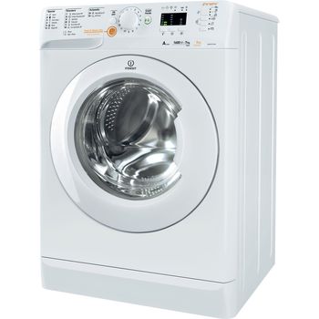 Indesit-Washer-dryer-Free-standing-XWDA-751680X-W-UK-White-Front-loader-Perspective