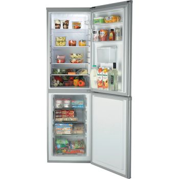 Indesit-Fridge-Freezer-Free-standing-CTAA-55-NF-S-WD-UK-Silver-2-doors-Frontal-open