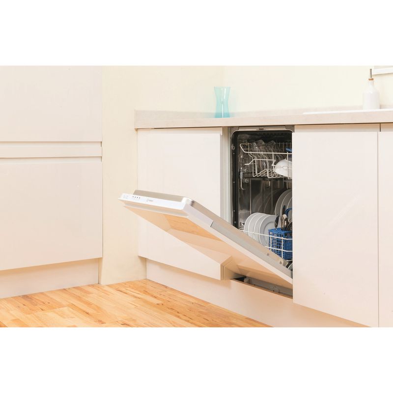 Indesit-Dishwasher-Built-in-DISR-14B-UK-Full-integrated-A-Lifestyle-perspective-open