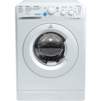 Indesit-Washing-machine-Free-standing-XWC-61452-W-UK-White-Front-loader-A---Frontal