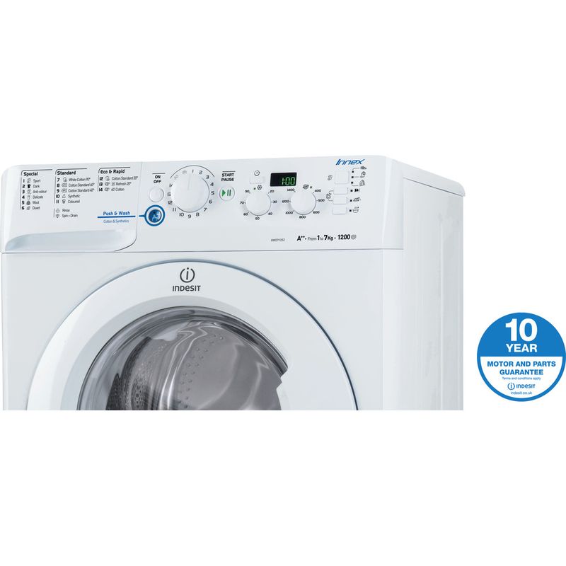 Indesit-Washing-machine-Free-standing-XWD-71252-W-UK-White-Front-loader-A---Control_Panel