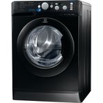 Indesit-Washing-machine-Free-standing-XWD-71452X-K-UK-White-Front-loader-A---Perspective