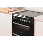 Indesit-Double-Cooker-DD60C2C-K--UK-Black-B-Vitroceramic-Lifestyle_Perspective