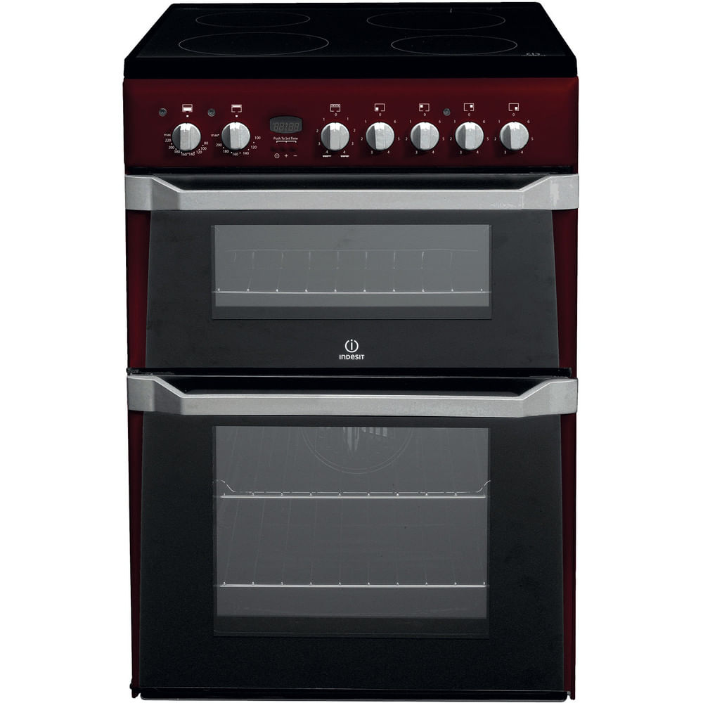 indesit id60c2 60cm double oven electric cooker