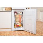 Indesit-Fridge-Freezer-Free-standing-LD85-F1-W-White-2-doors-Lifestyle-perspective-open