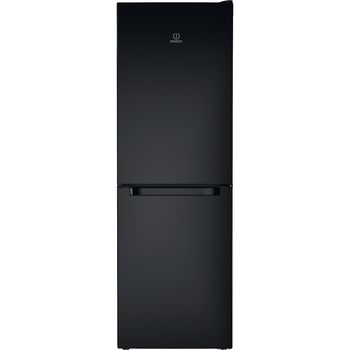 Indesit-Fridge-Freezer-Free-standing-LD70-N1-K-Black-2-doors-Frontal